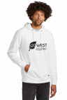New Era Comeback Fleece Pullover Hoodie with printed MedSpa Logo